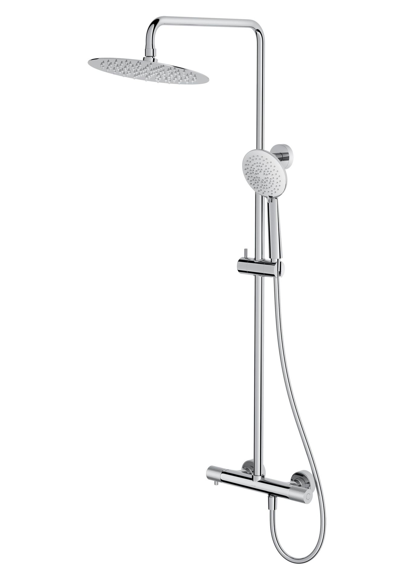 Cersanit Kolumna prysznicowa z baterią termostatyczną Zen chrom połysk S951-782