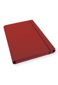 Teczka A4 skrzydłowa 3,5cm czerwona