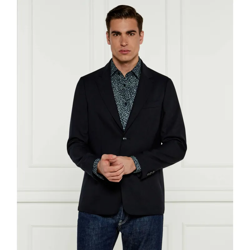 Emporio Armani Marynarka | Regular Fit | z dodatkiem wełny