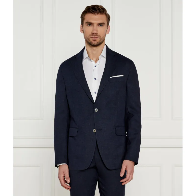 Oscar Jacobson Wełniana marynarka Regular Fit