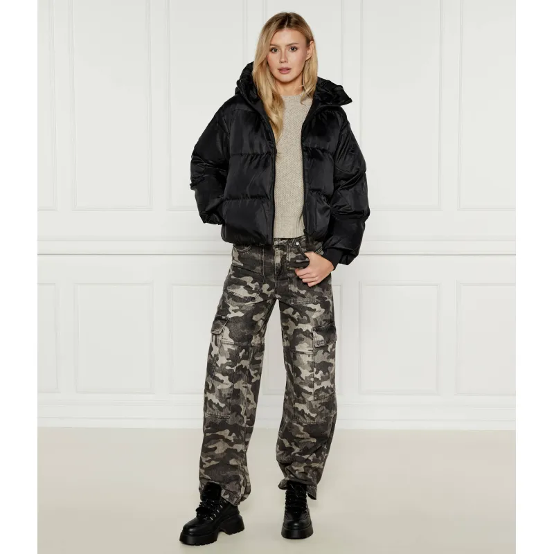 Michael Kors Jeansy CAMO CARGO JEAN Loose fit