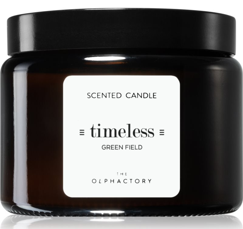 Świeca zapachowa Olphactory Timeless Green Field, 360 g