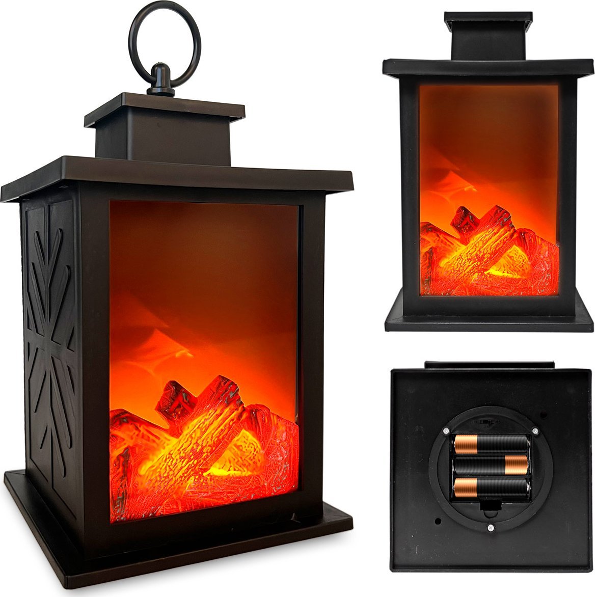 Heckermann Lampion kominek LED Heckermann TH797