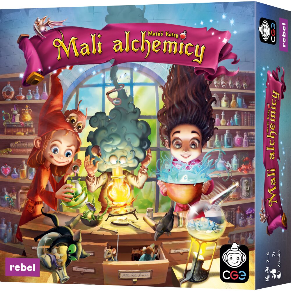 Gra planszowa Rebel Mali alchemicy (edycja polska)