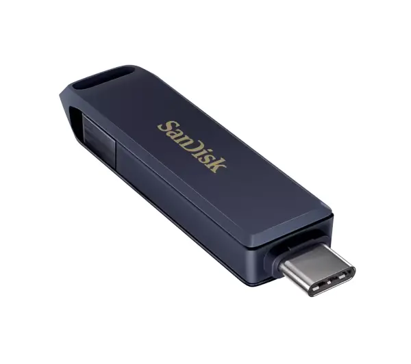 SanDisk iXpand Phone Drive 64GB USB 3.2 Typ C / Lightning Granatowy