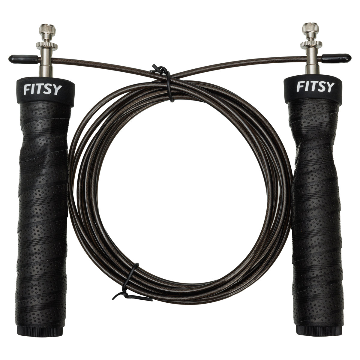 Fitsy, Skakanka Z Obciążeniem, Czarna, 300 cm