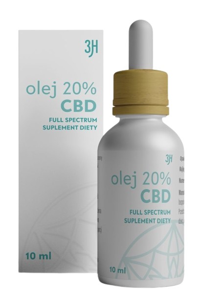 3H Olej CBD 20% FULL SPECTRUM, 10ml