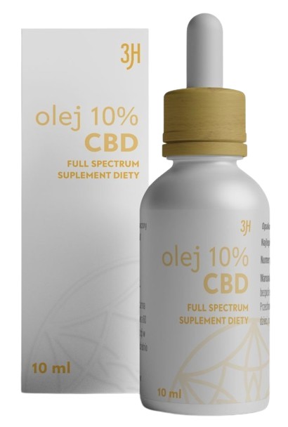 3H Olej CBD 10% FULL SPECTRUM, 10ml