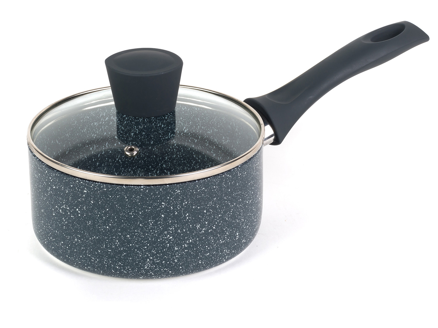 Russell Hobbs Wok / Patelnia / Rondel / Garnek aluminiowy Blue Marble (Rondel, 16 cm)