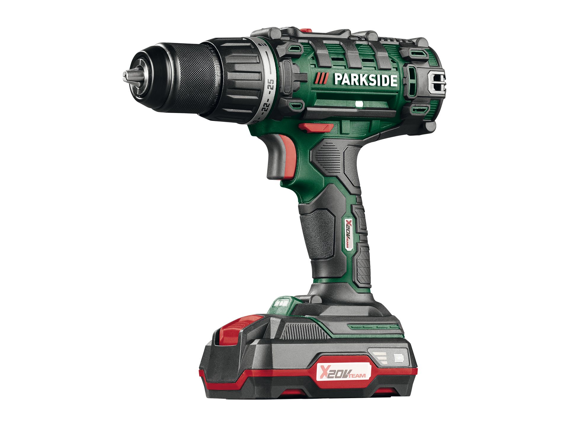 PARKSIDE® Akumulatorowa wiertarkowkrętarka 20 V, PABS 20-Li G8