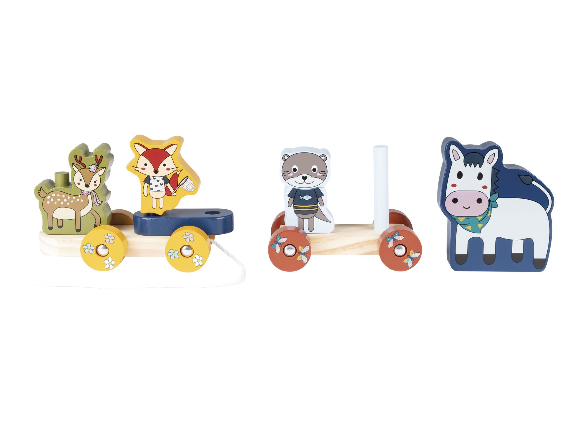 Lupilu Zabawki motoryczne drewniane (Parada zwierząt)