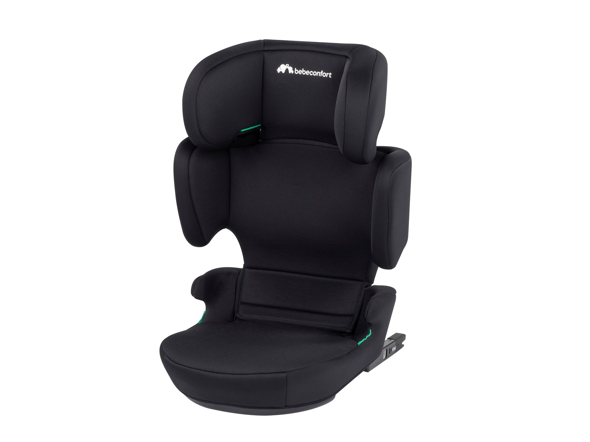 Bebeconfort Fotelik samochodowy Road Fix i-Size, z Isofix, lekki i składany (Czarny)