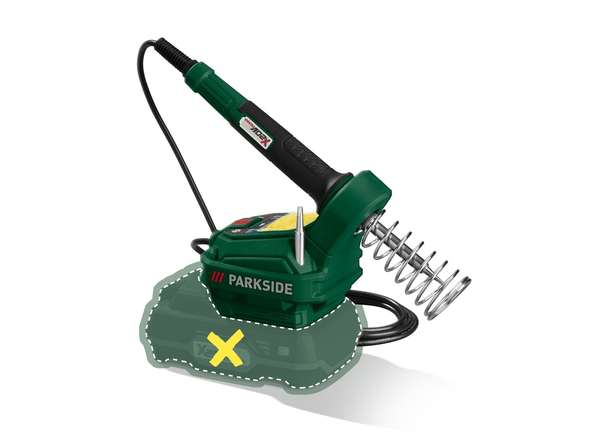 PARKSIDE® Akumulatorowa stacja lutownicza PLSA 20-Li C3 / Akumulatorowy pistolet do klejenia na gorąco 