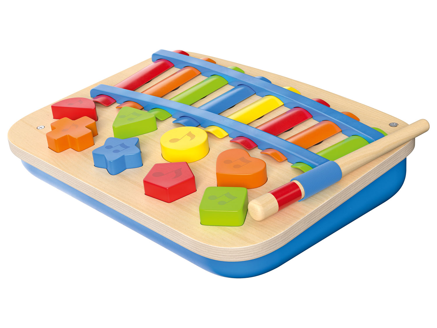 Playtive Instrument muzyczny dla dzieci z drewna (Ksylofon-pianino)