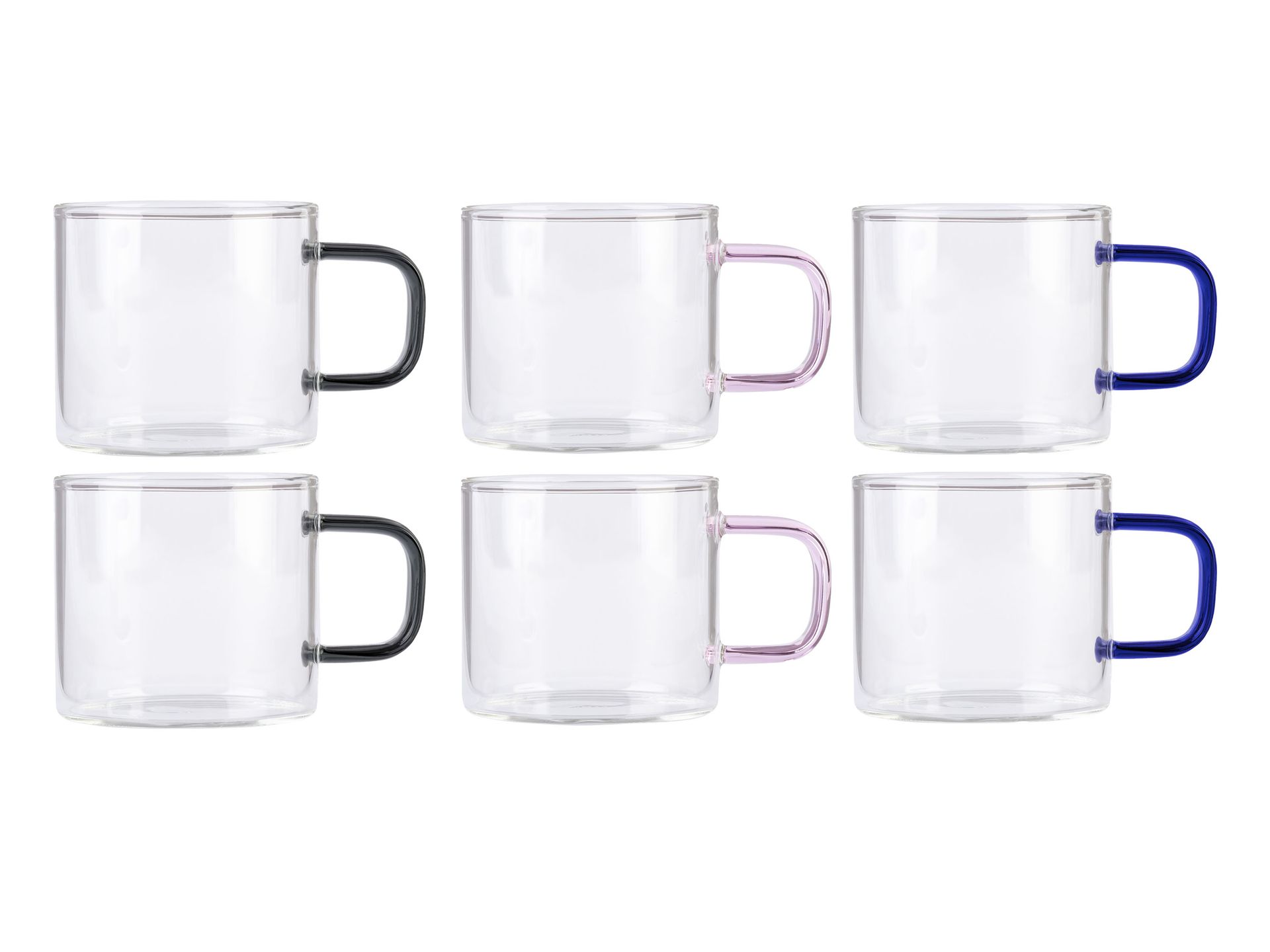 ERNESTO® Zestaw szklanek / Dzbanek do herbaty (Filiżanki do espresso, 6 szt.)