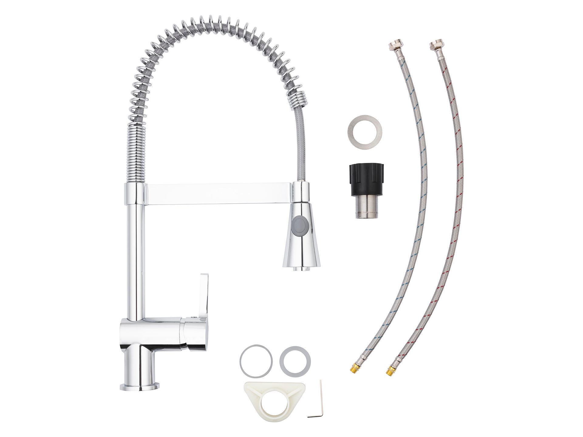 LIVARNO home Bateria zlewozmywakowa (Armatura ze spiralną wylewką)