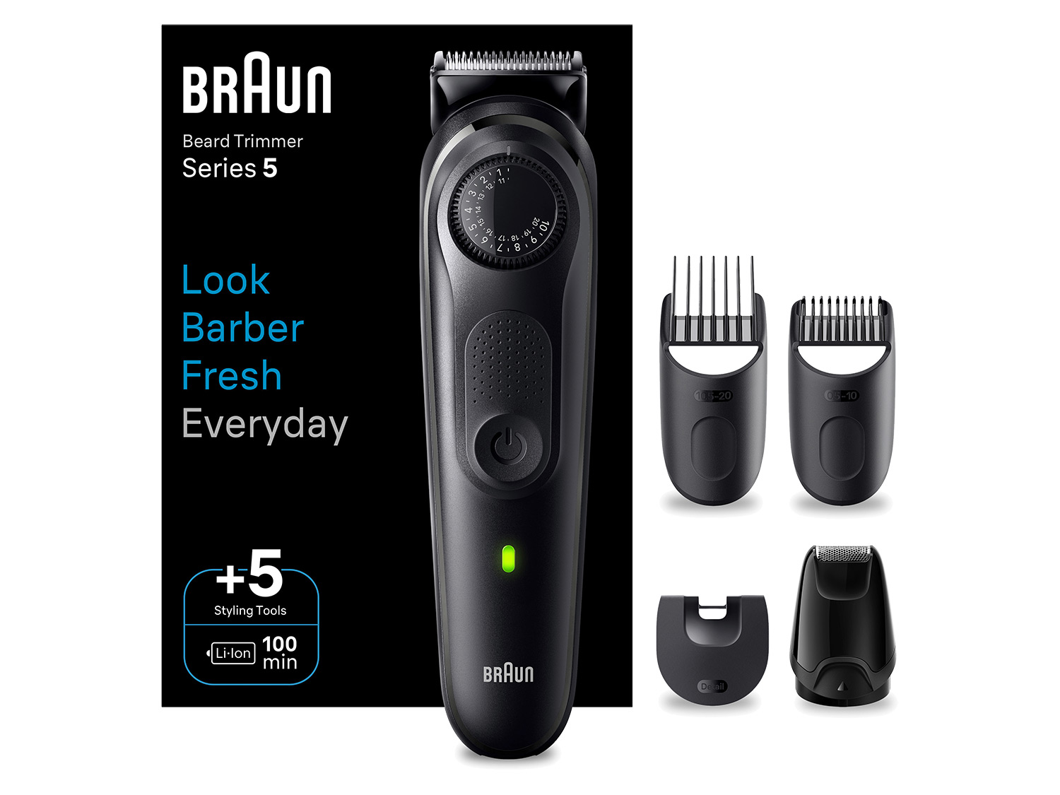 BRAUN Trymer do stylizacji zarostu i brody BT5421
