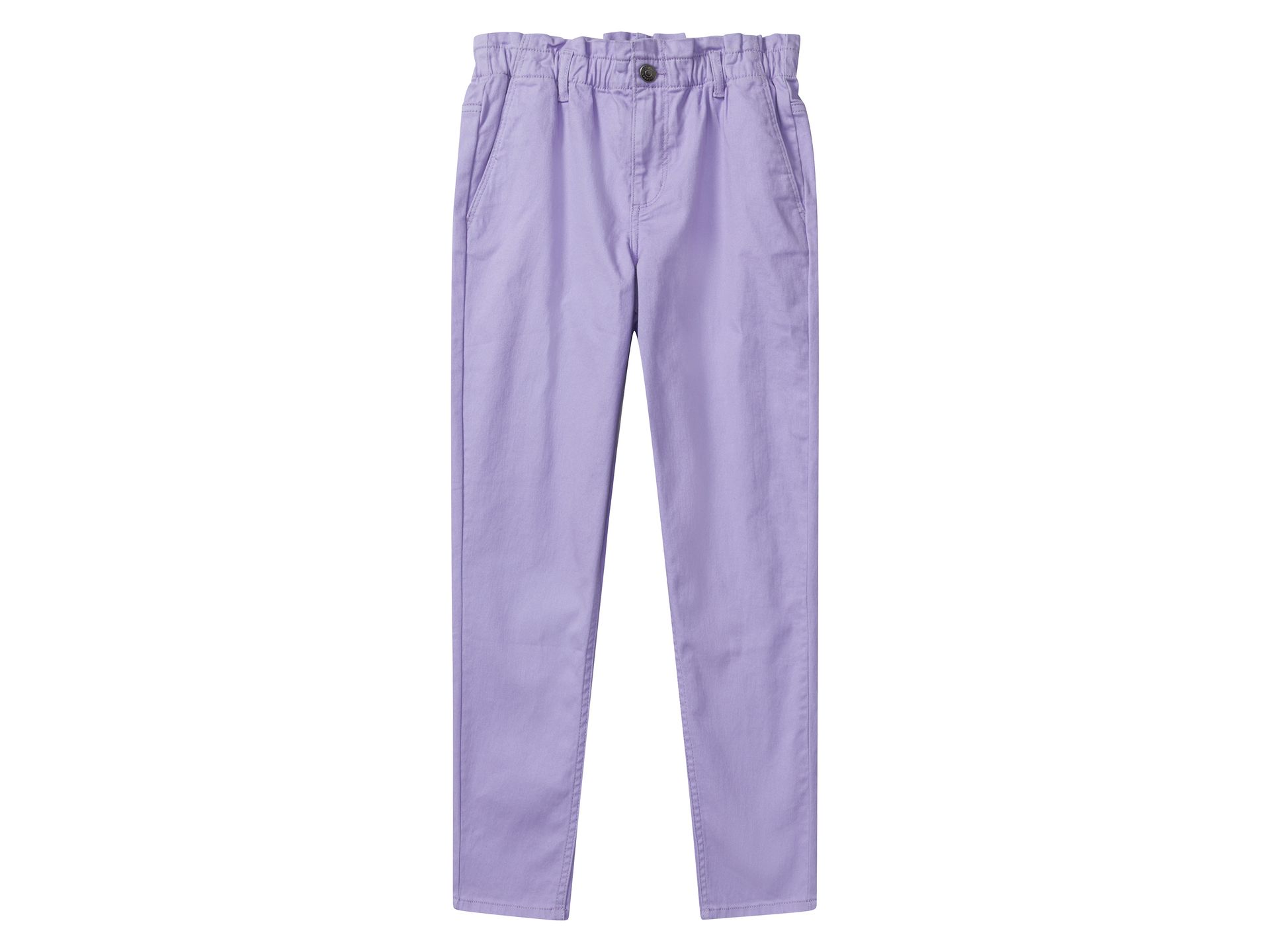 pepperts!® Jeansy dziewczęce z bawełną, relaxed fit (152, Lawenda)