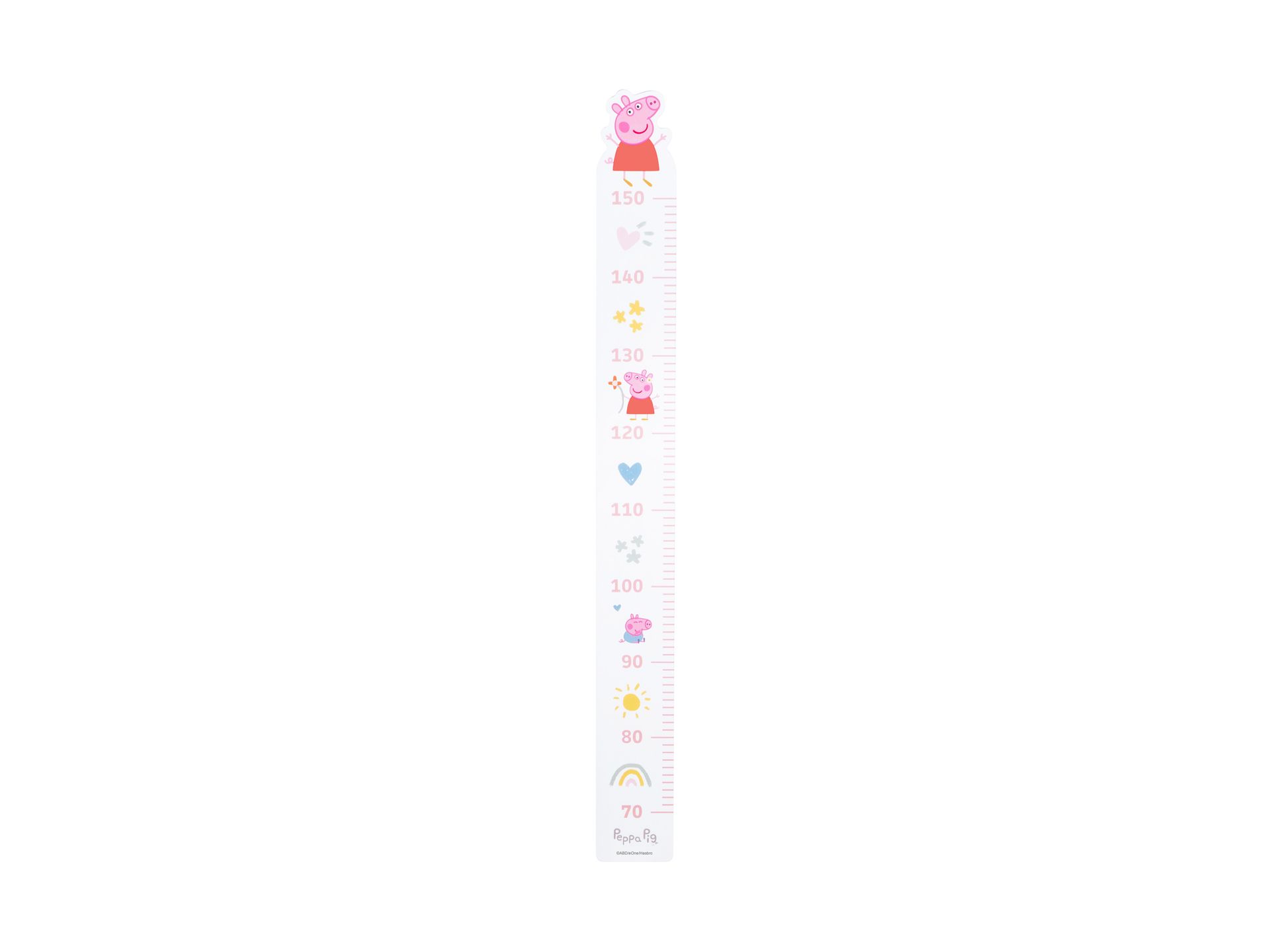 roba Miarka z kolekcji Świnki Peppy, wzrost 70-150 cm