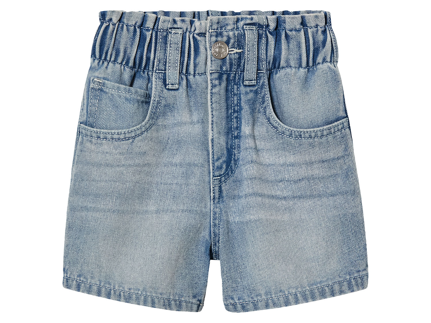 lupilu® Spodenki dziecięce jeansowe z bawełny (Jasnoniebieski, 122/128)