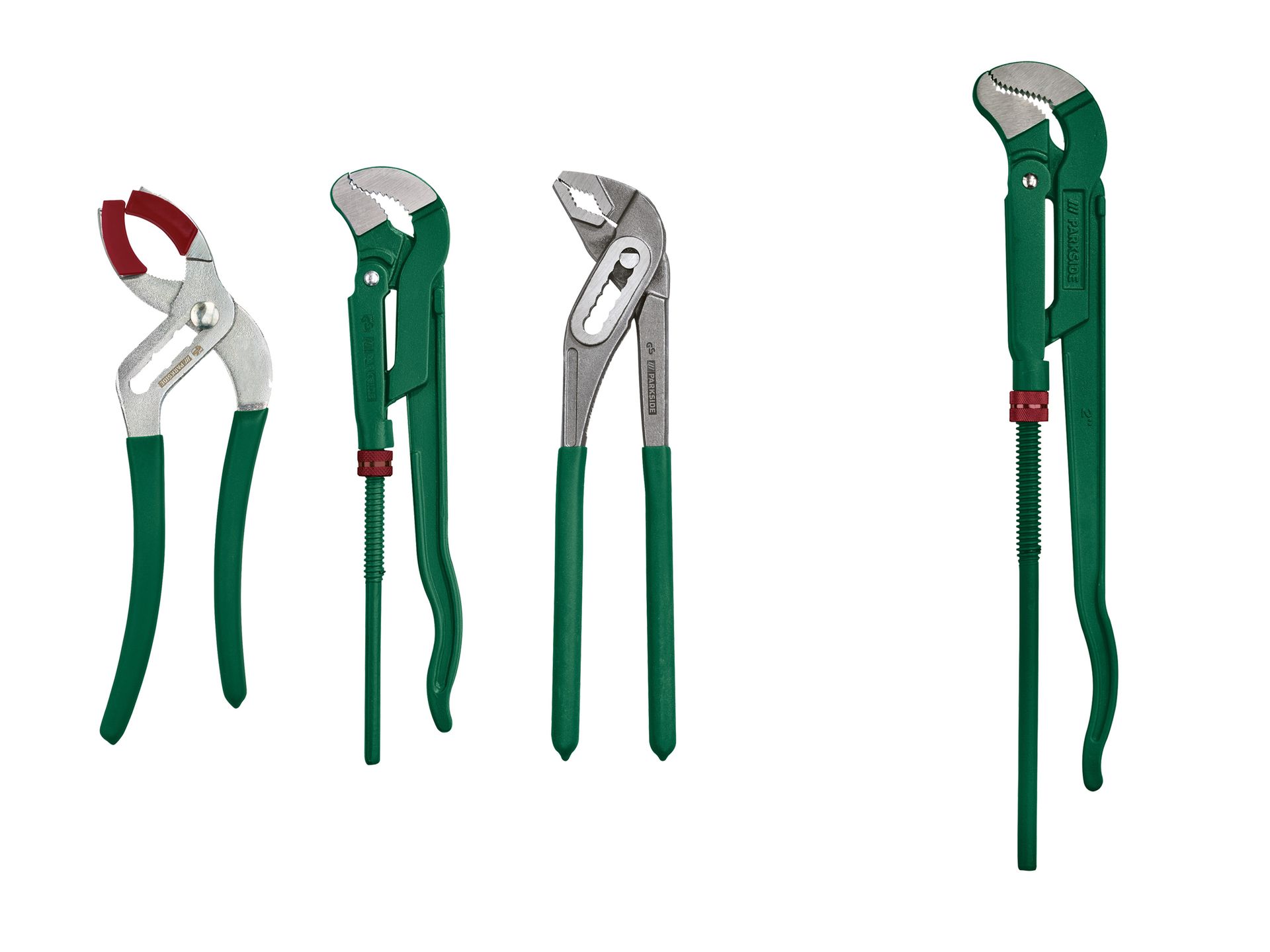 PARKSIDE® Zestaw szczypiec sanitarnych 3 elementy / Szczypce do rur narożnych