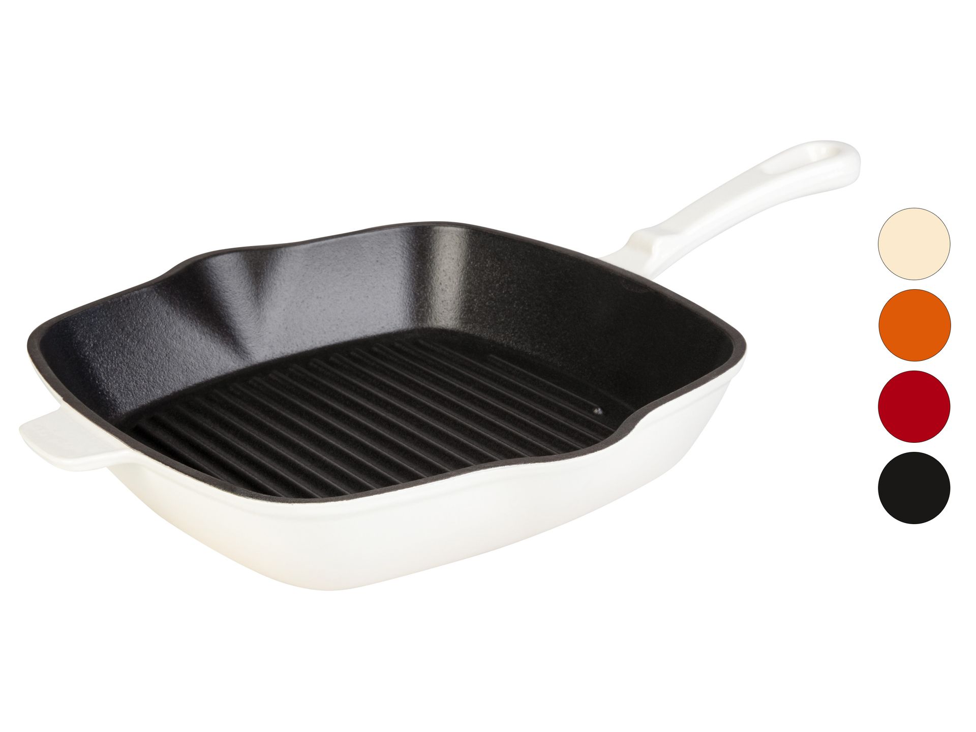 LIVARNO home Patelnia żeliwna grillowa, 24,5 x 24,5 cm