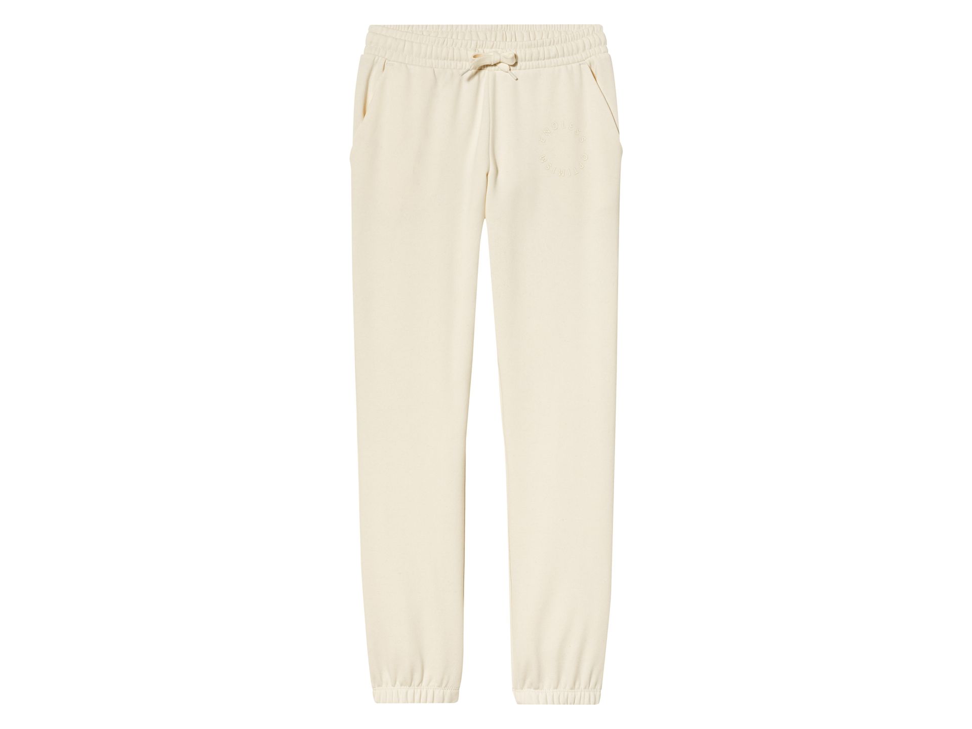 pepperts!® Spodnie dresowe dziecięce (146/152, Biały)