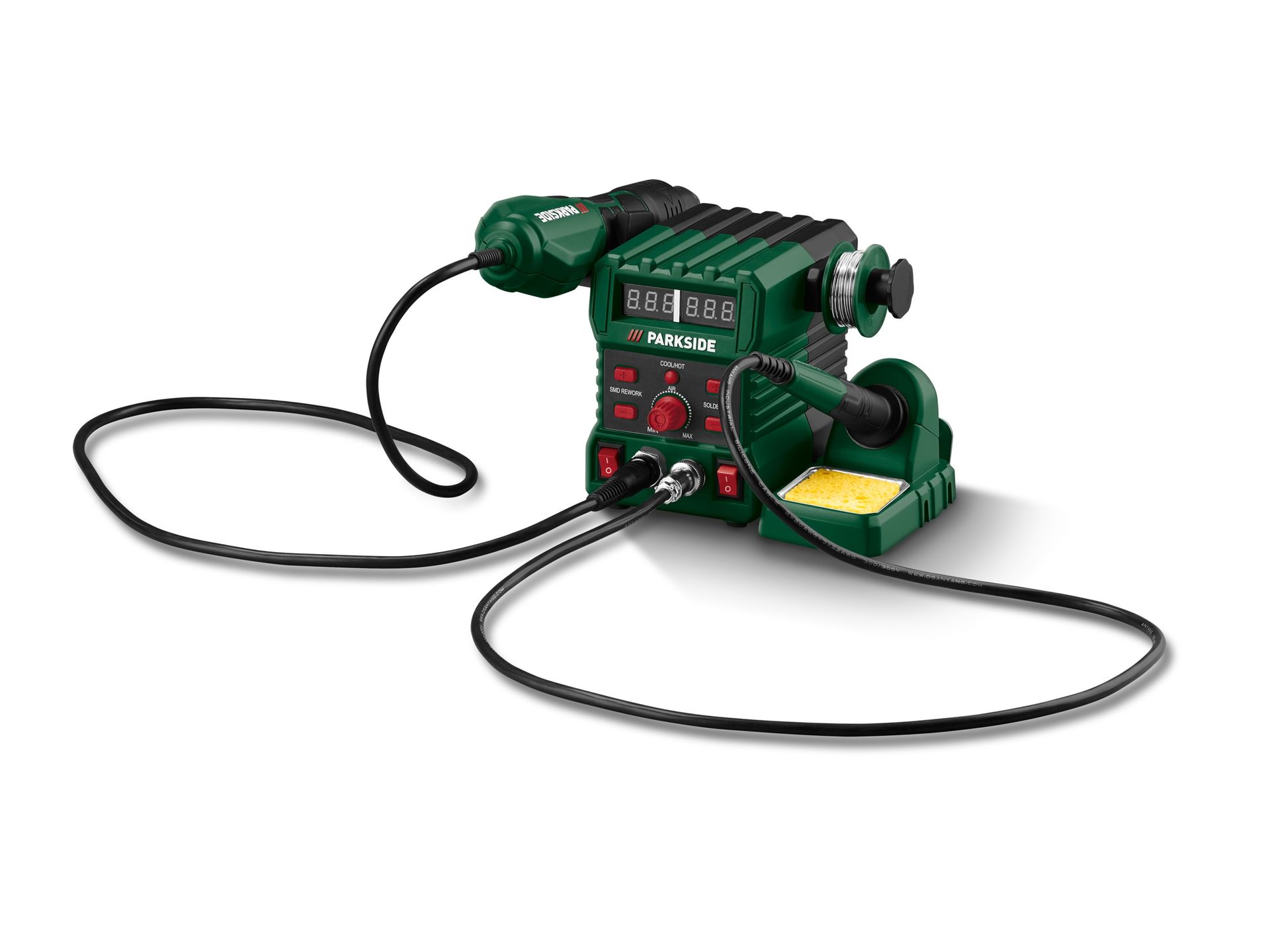 PARKSIDE® Stacja gorącego powietrza i lutownicza, 745 W