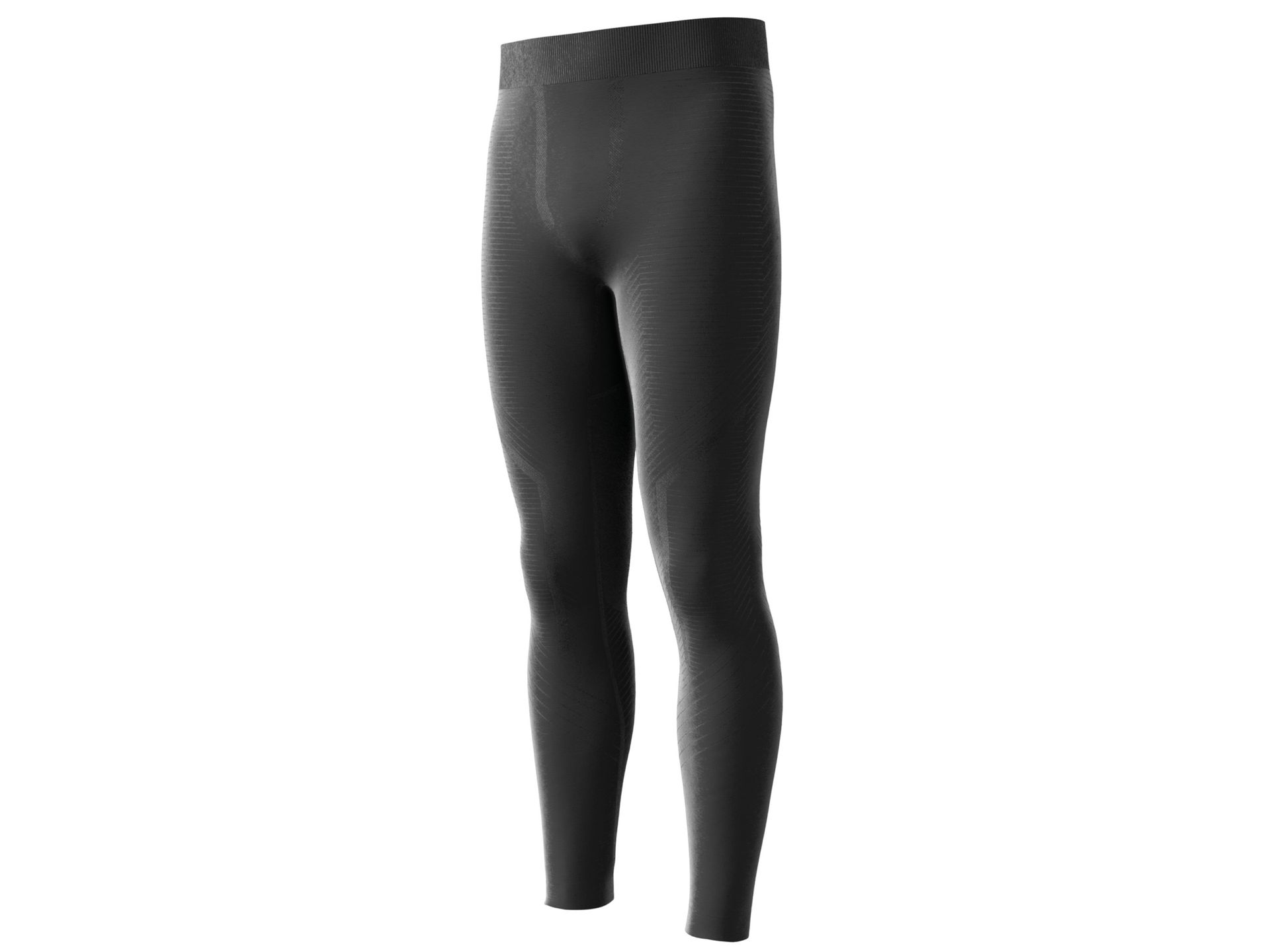 CRIVIT Legginsy funkcyjne męskie, bezszwowe (6/L, Czarny)