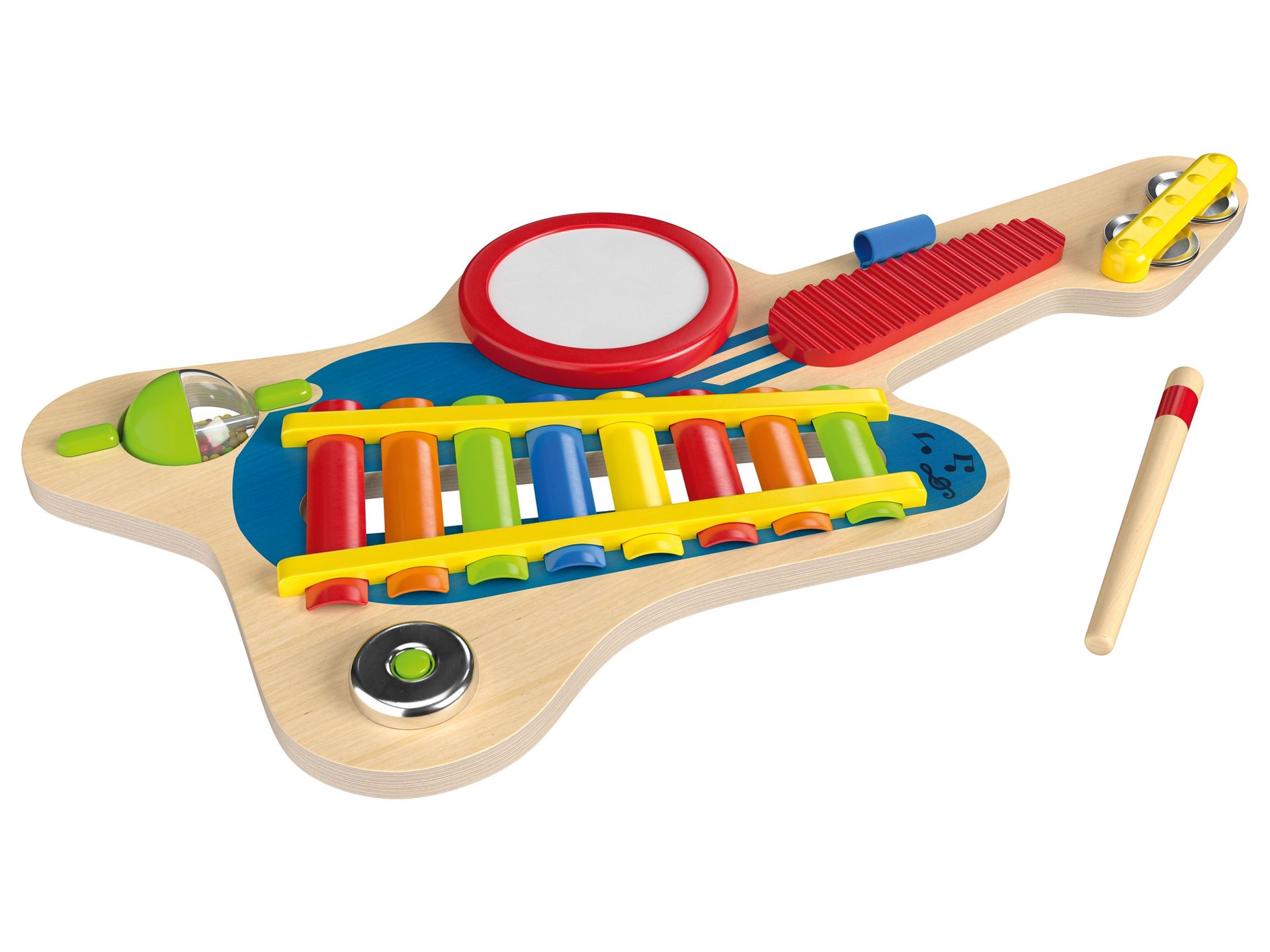 Playtive Drewniane instrumenty muzyczne (Instrument muzyczny 6 w 1)
