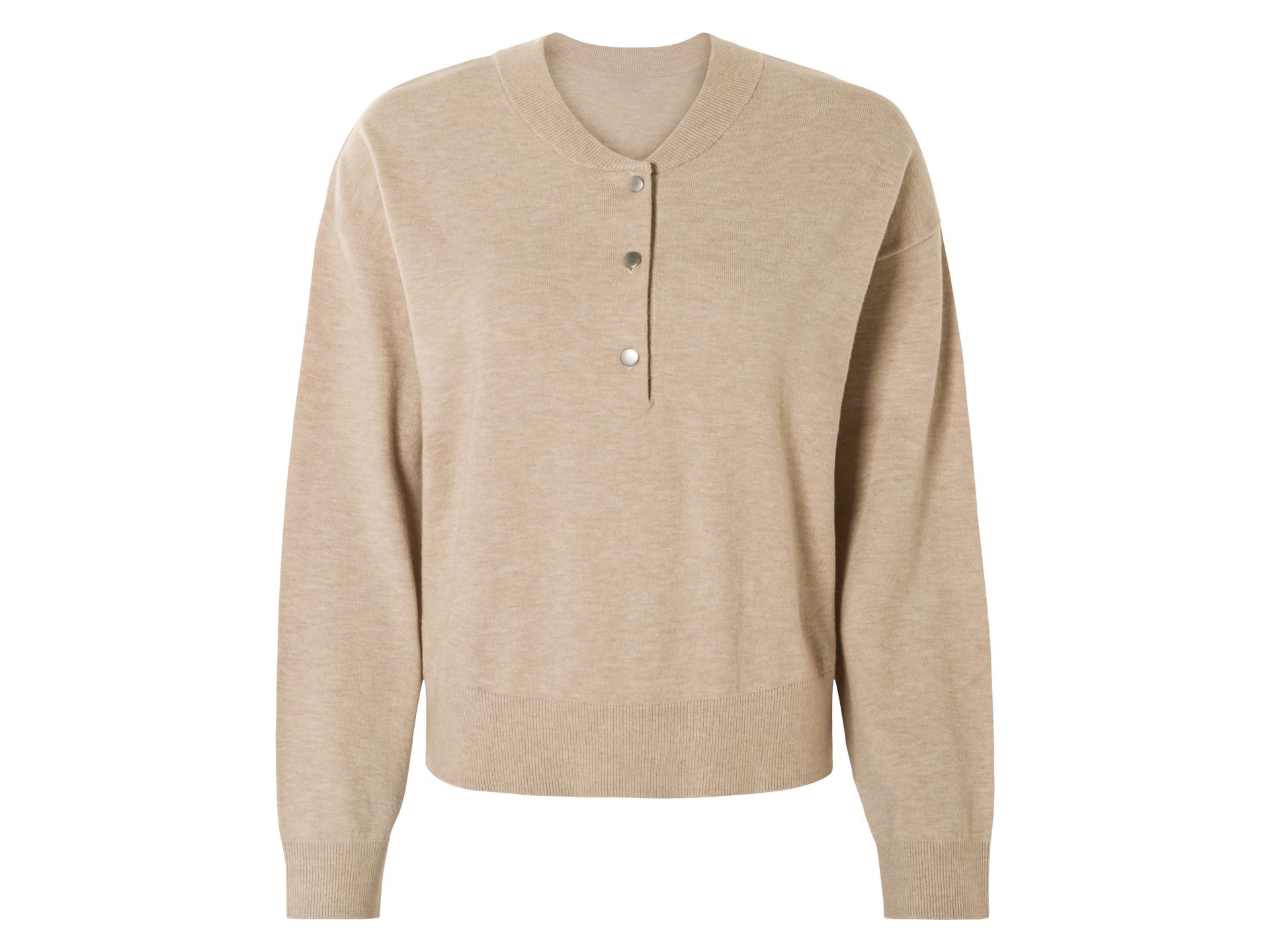 esmara® Bluza damska z kapturem (XL (48/50), Beżowy)