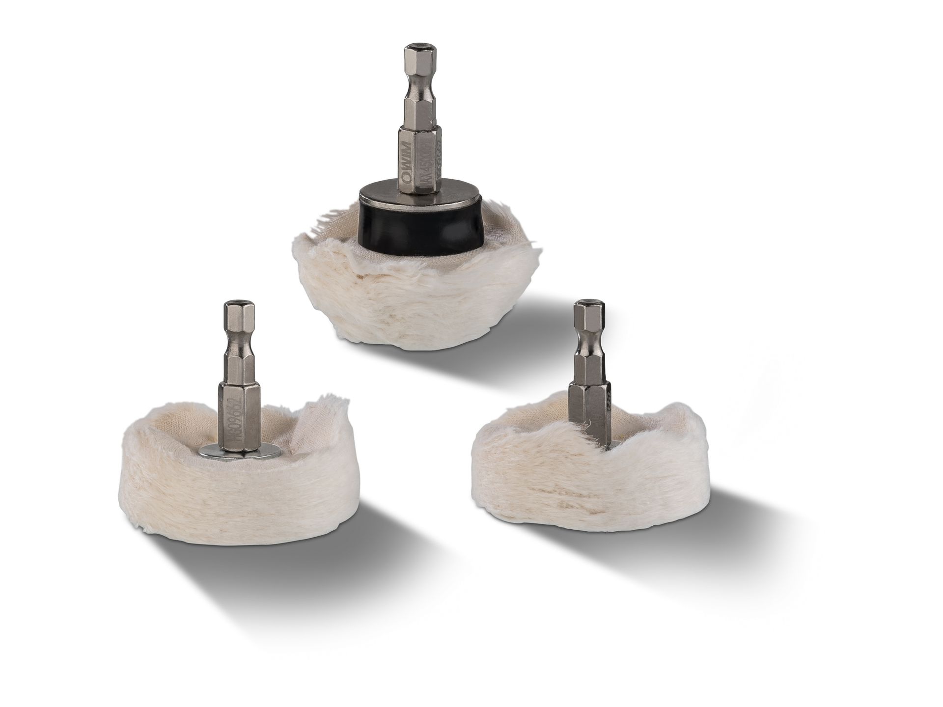 PARKSIDE® Akcesoria do szlifowania lub polerowania, uchwyt Ø 6,3 mm (Zestaw do polerowania (3-częściowy))