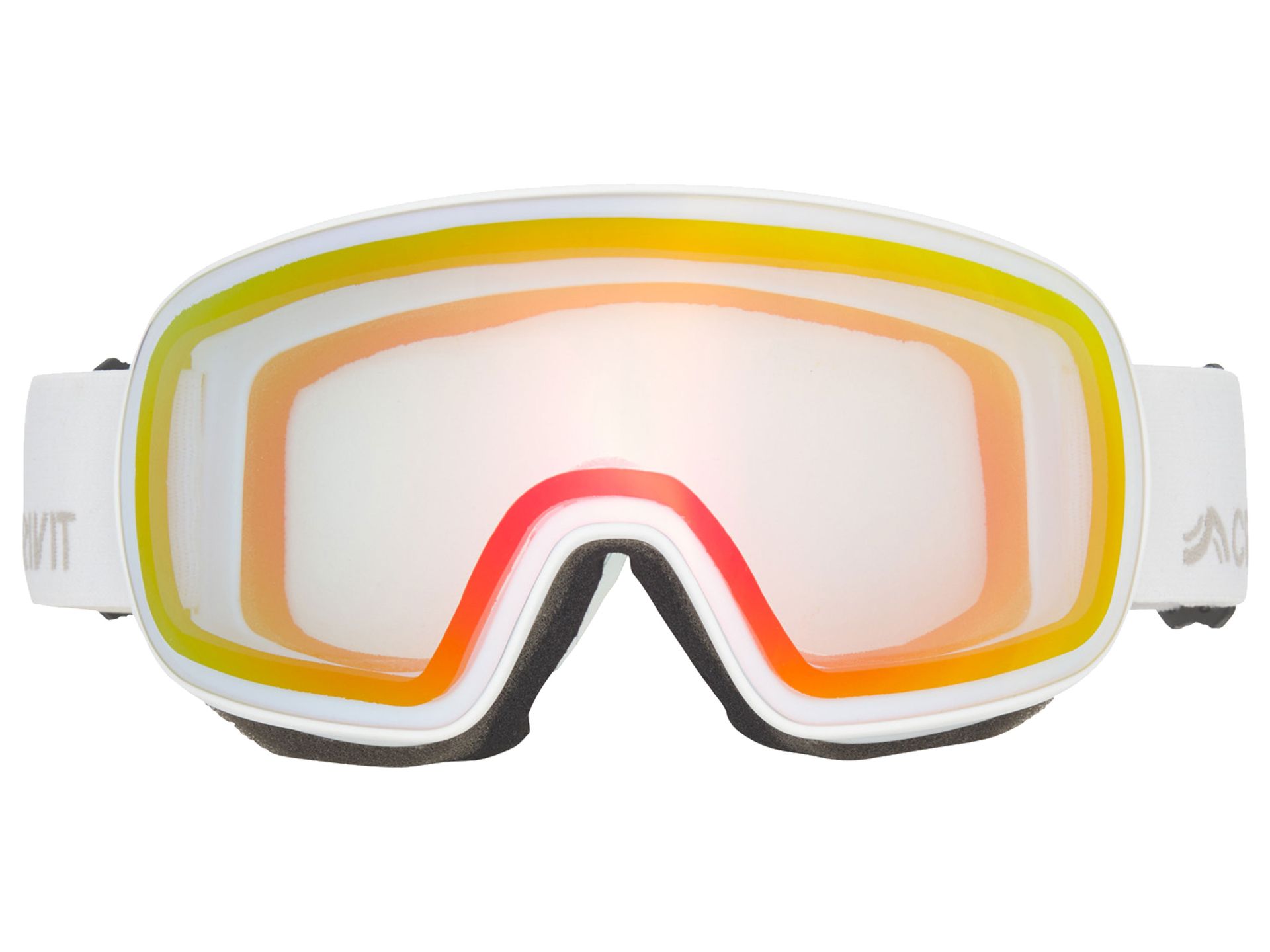 CRIVIT Gogle narciarskie i snowboardowe fotochromowe (Biały)