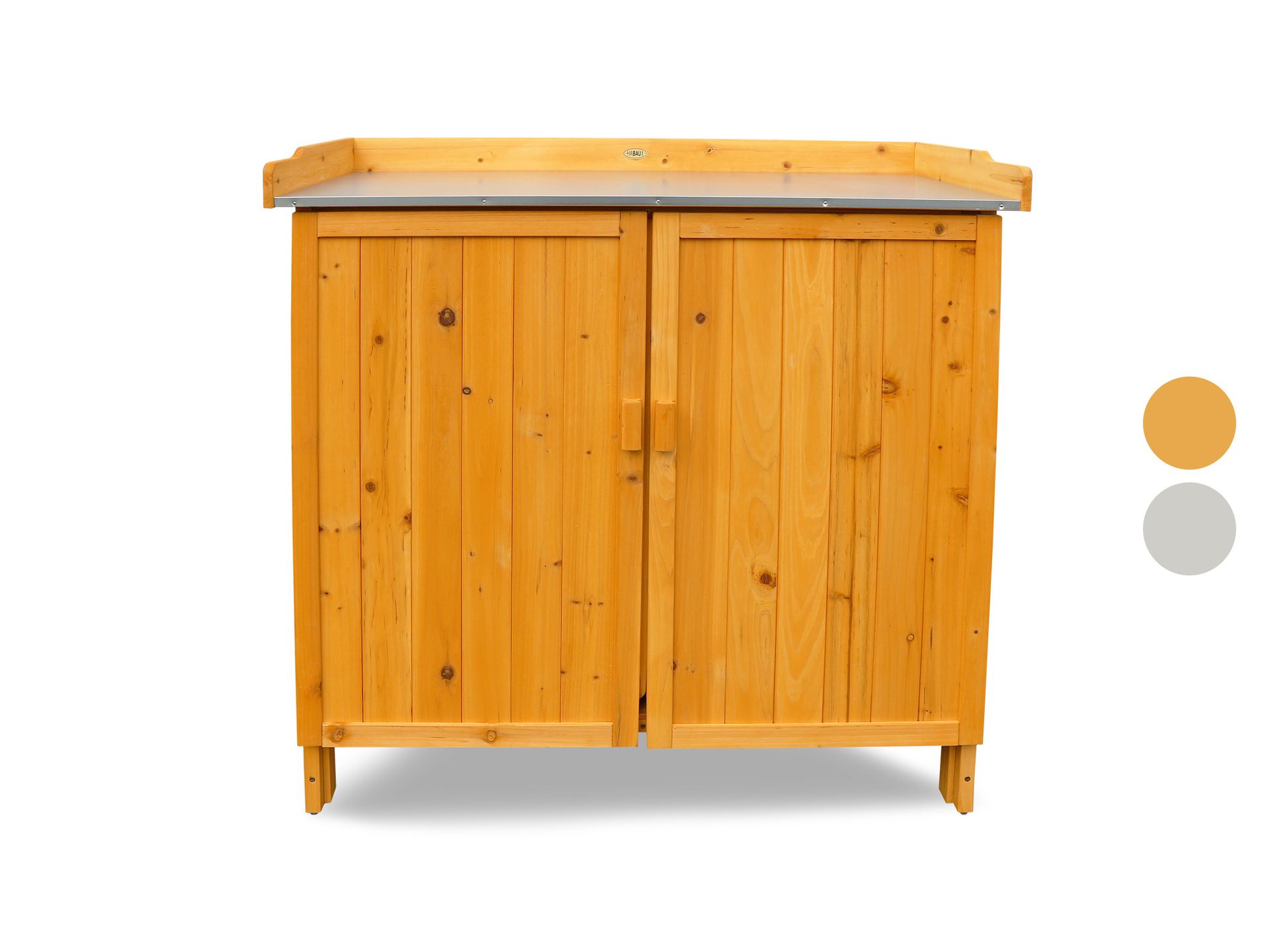 HABAU Stół ogrodowy HABAU z dolną szafką i blatem, 98 x 48 x 95 cm, drewno