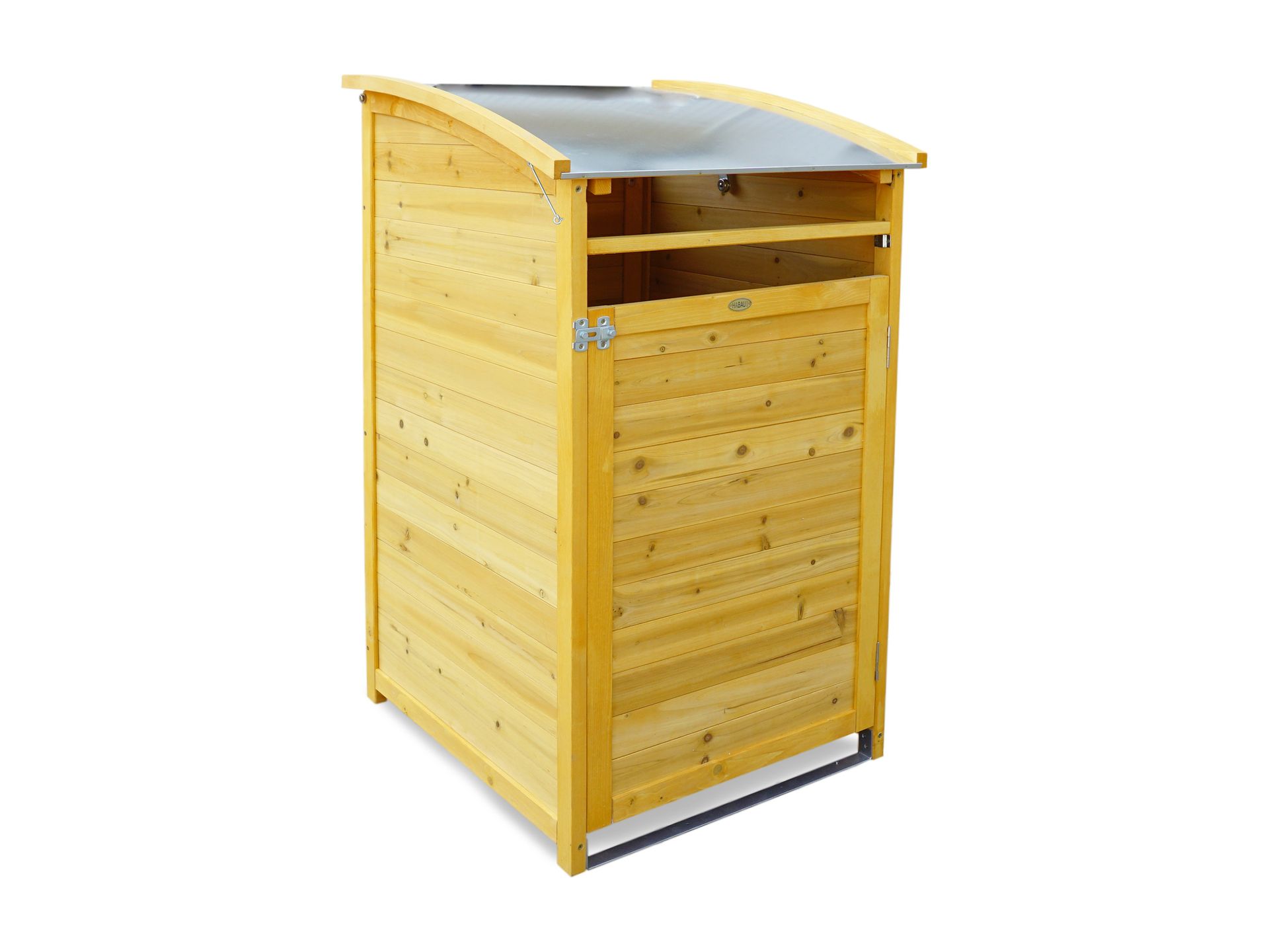 HABAU Skrzynka na śmieci, 120 l (Naturalny)