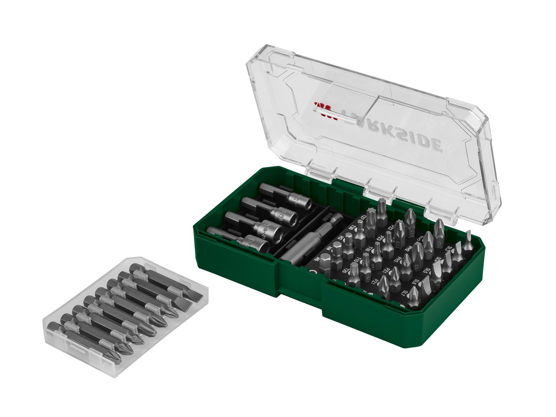 PARKSIDE® Zestaw wierteł lub bitów (Zestaw bitów wkrętakowych, 37 sztuk)