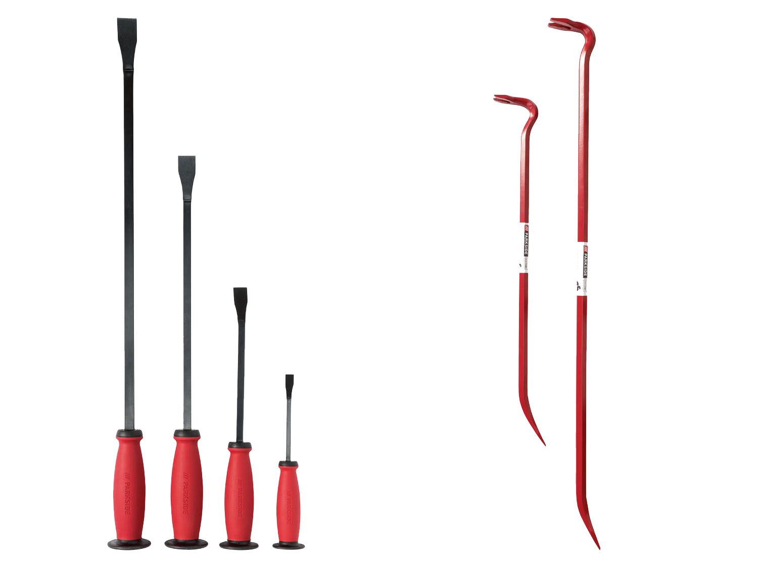 PARKSIDE® Zestaw 2 łomów lub zestaw 4 dźwigni montażowych