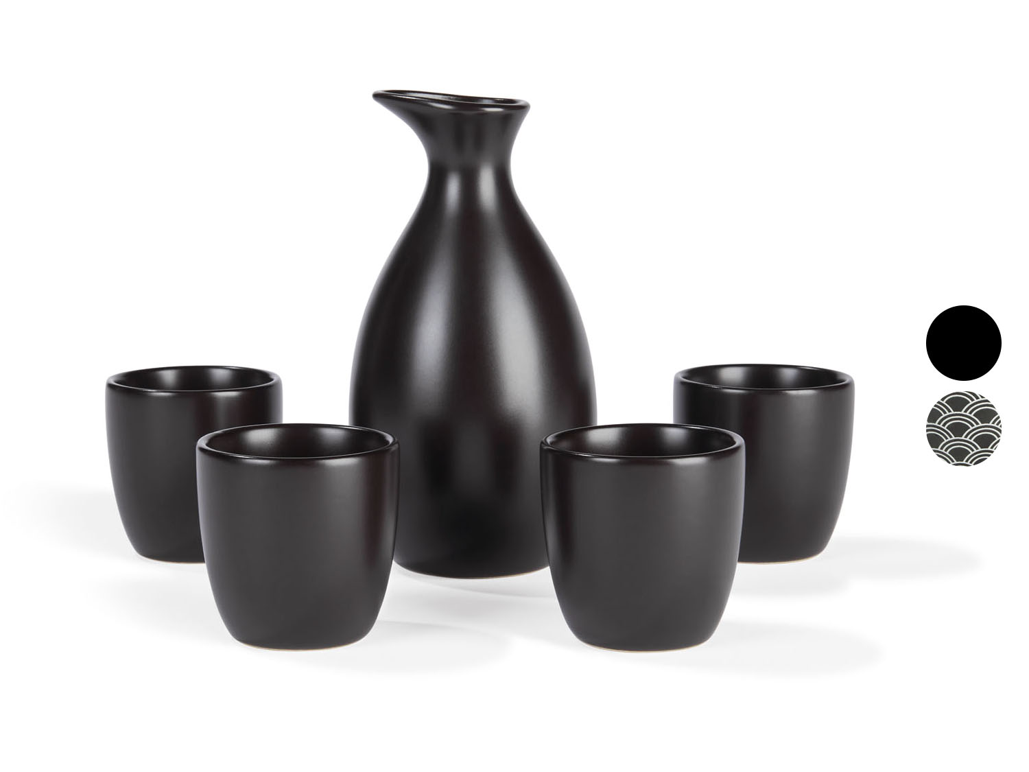 ERNESTO® Zestaw naczyń do sake, 5 elementów