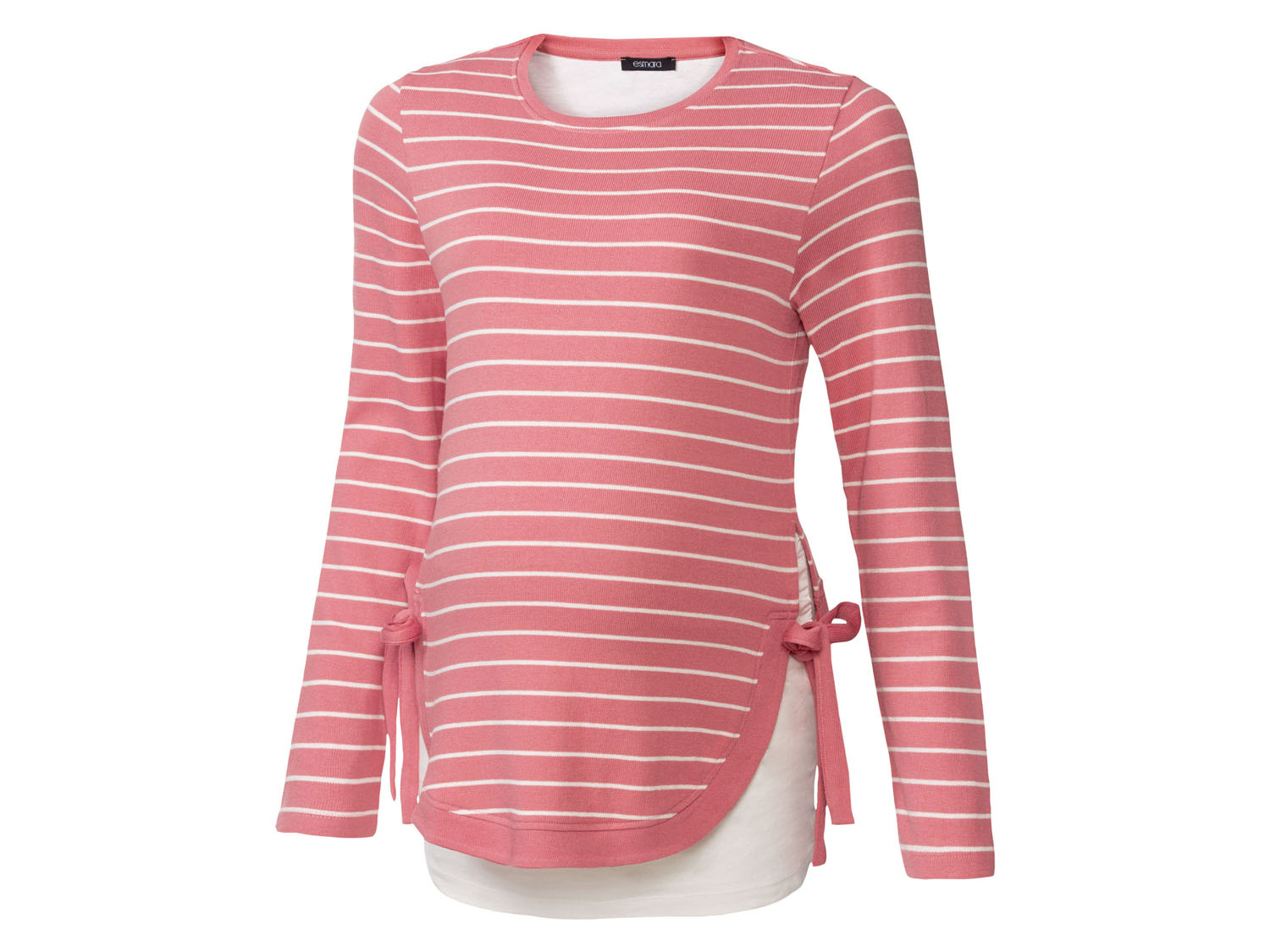 esmara® Sweter ciążowy damski z bawełną (XS (32/34), W paski)