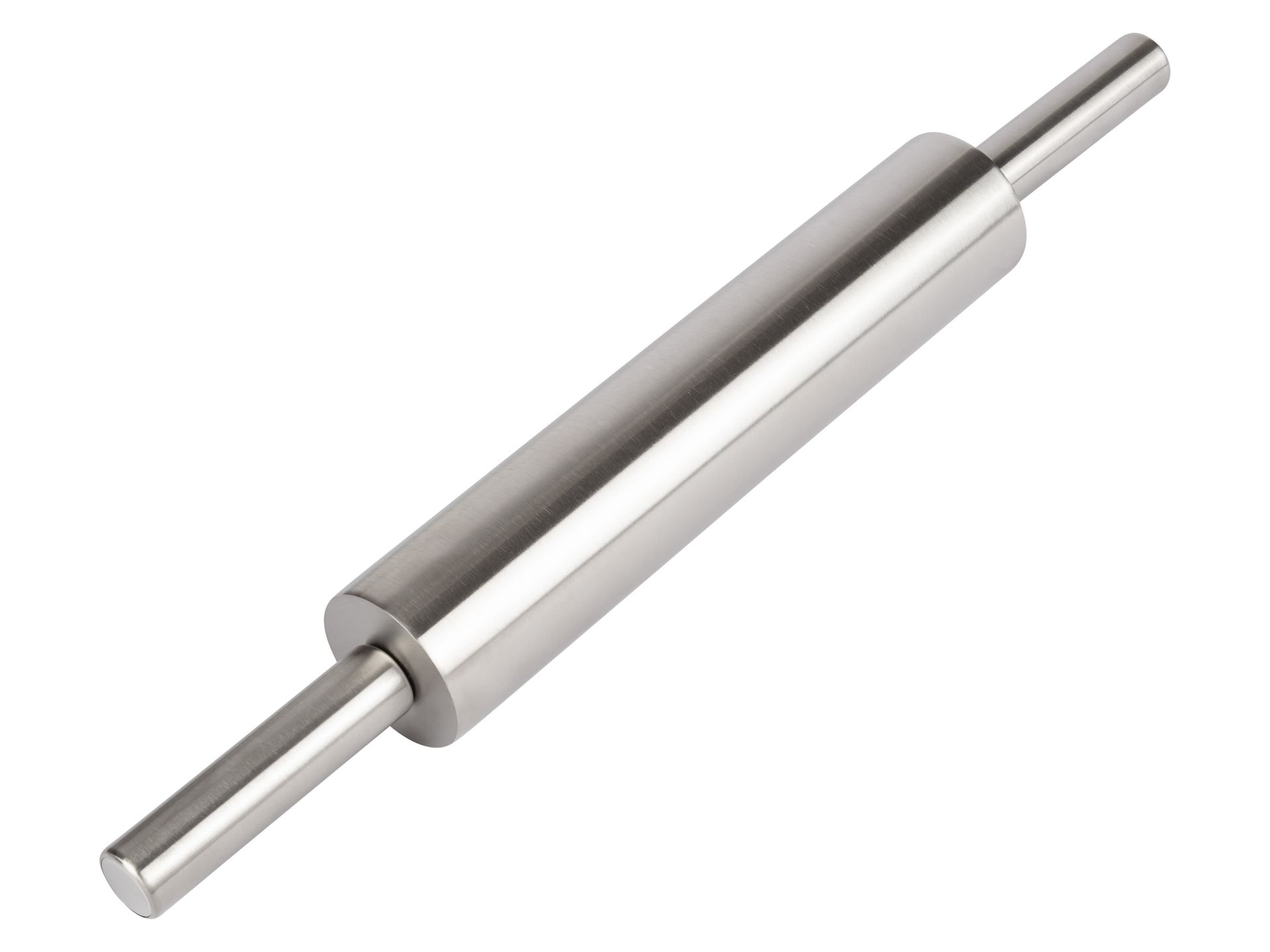 ERNESTO® Rękawy cukiernicze/ Szpatułka/ Wałek do ciasta (Wałek do ciasta ze stali szlachetnej)