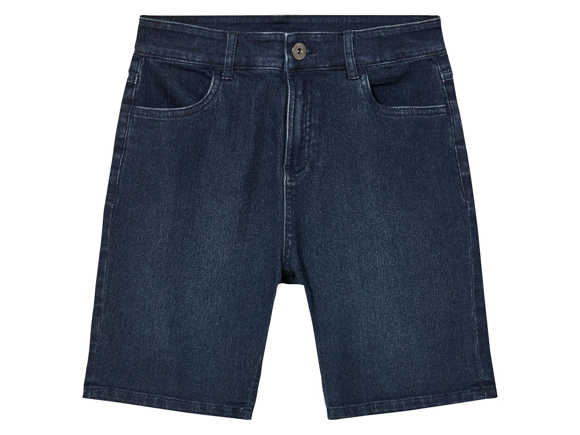 pepperts!® Spodenki jeansowe chłopięce z bawełną (Ciemnoniebieski, 158/164)