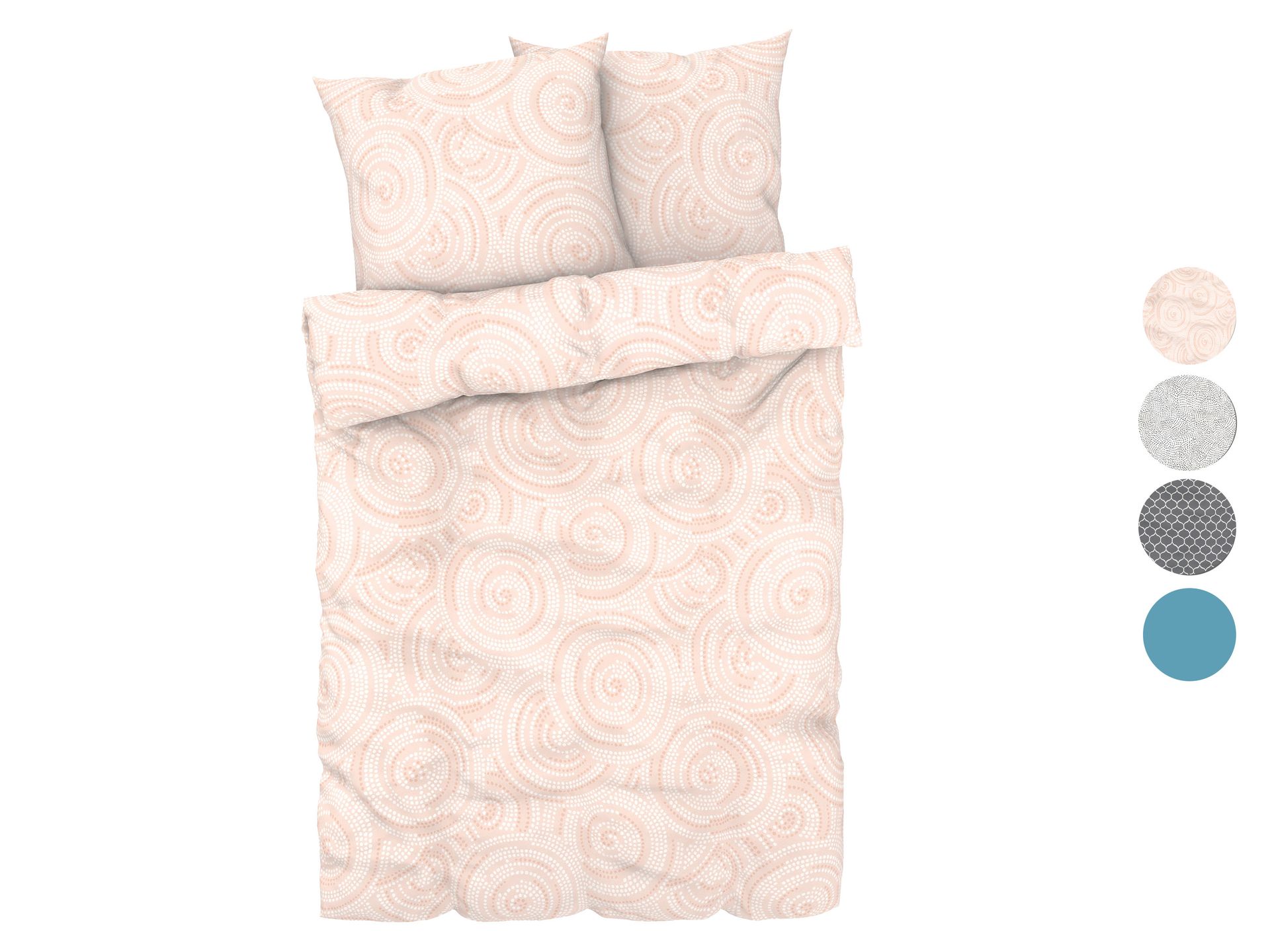 LIVARNO home Pościel satynowa z mikrofibry, 160 x 200 cm