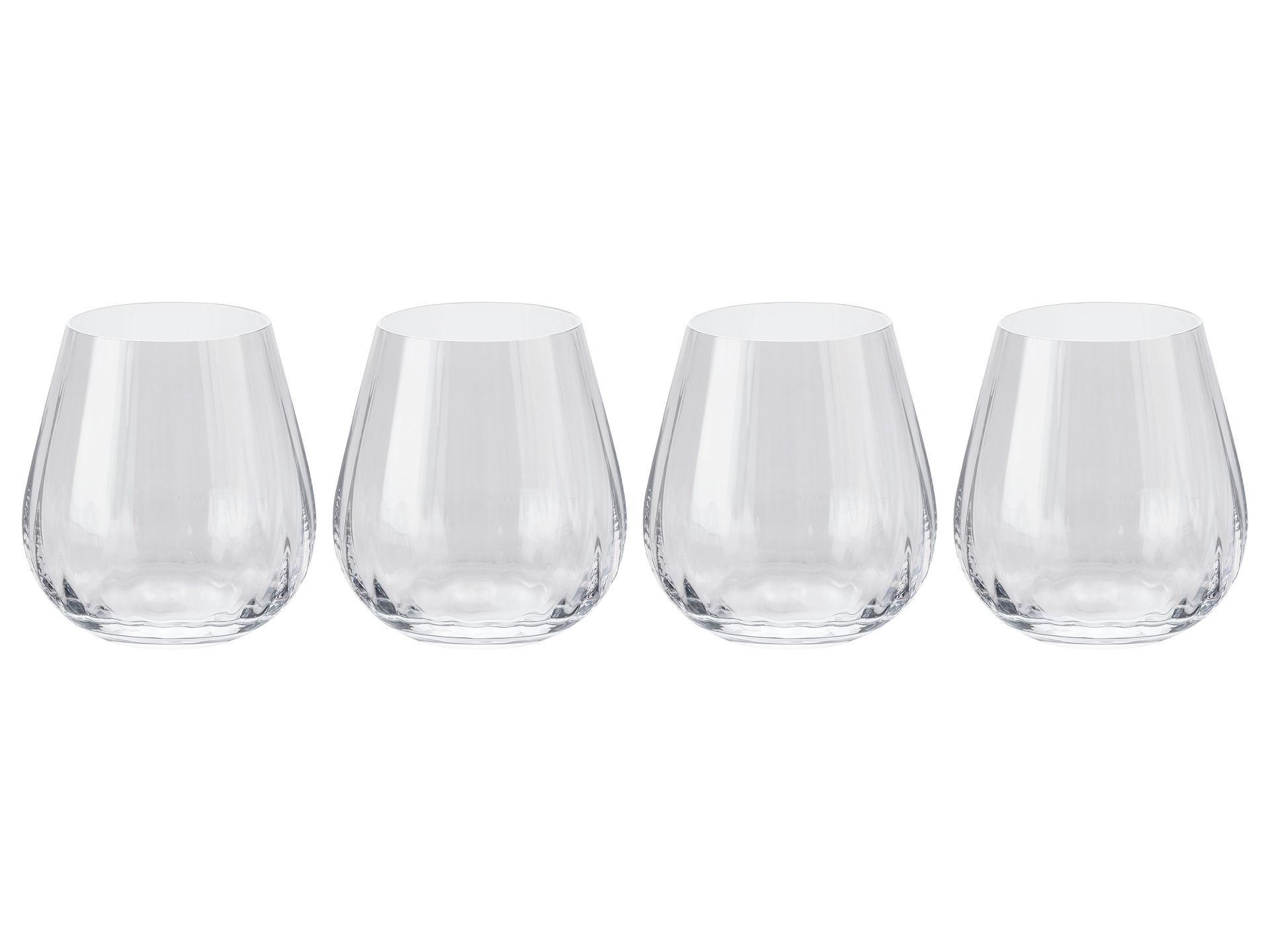 ERNESTO® Kieliszki do czerwonego wina / Szklanki do wody, szkło kryształowe (Szklanka do wody)