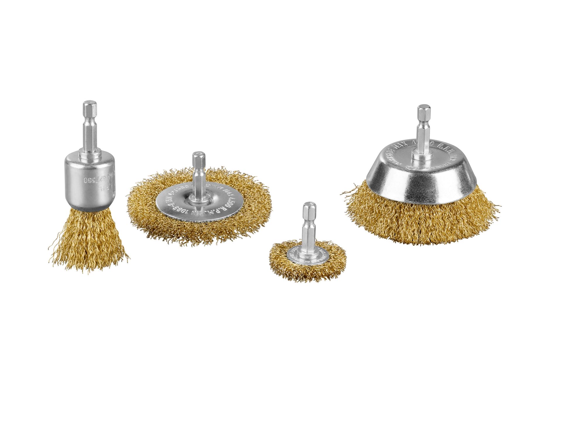 PARKSIDE® Akcesoria do wiertarki PBZS 5 A1 (Zestaw szczotek drucianych z mosiądzu)