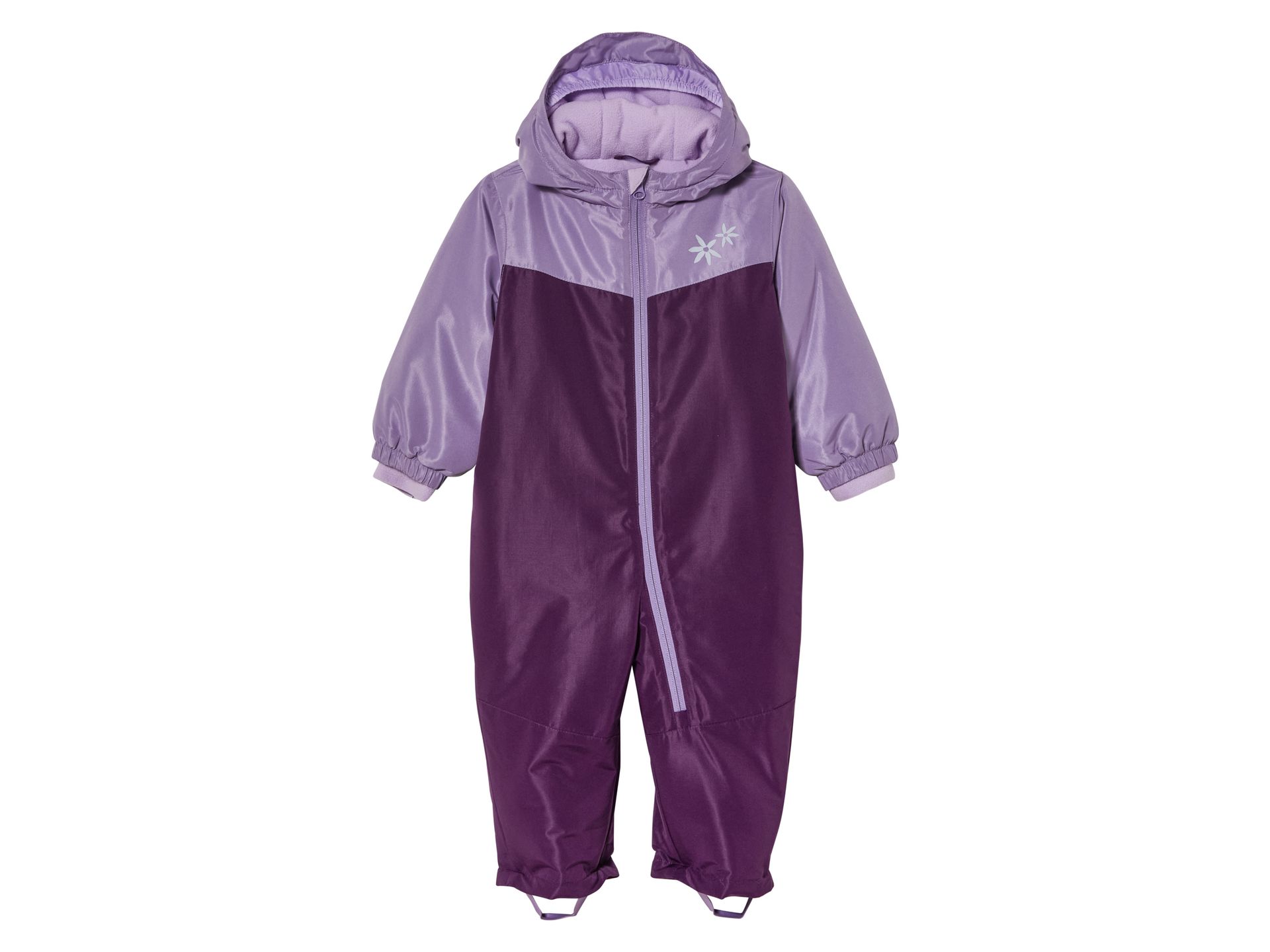 lupilu® Kombinezon śniegowy niemowlęcy z kapturem (92, Fioletowy)