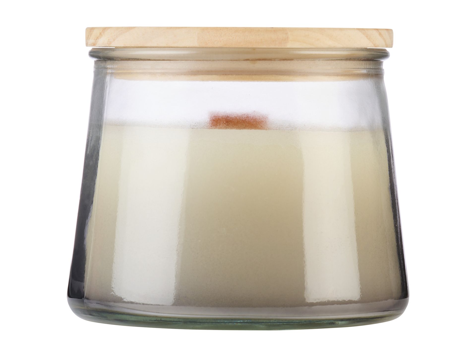 LIVARNO home Świeca zapachowa z drewnianym knotem (Light Musk)