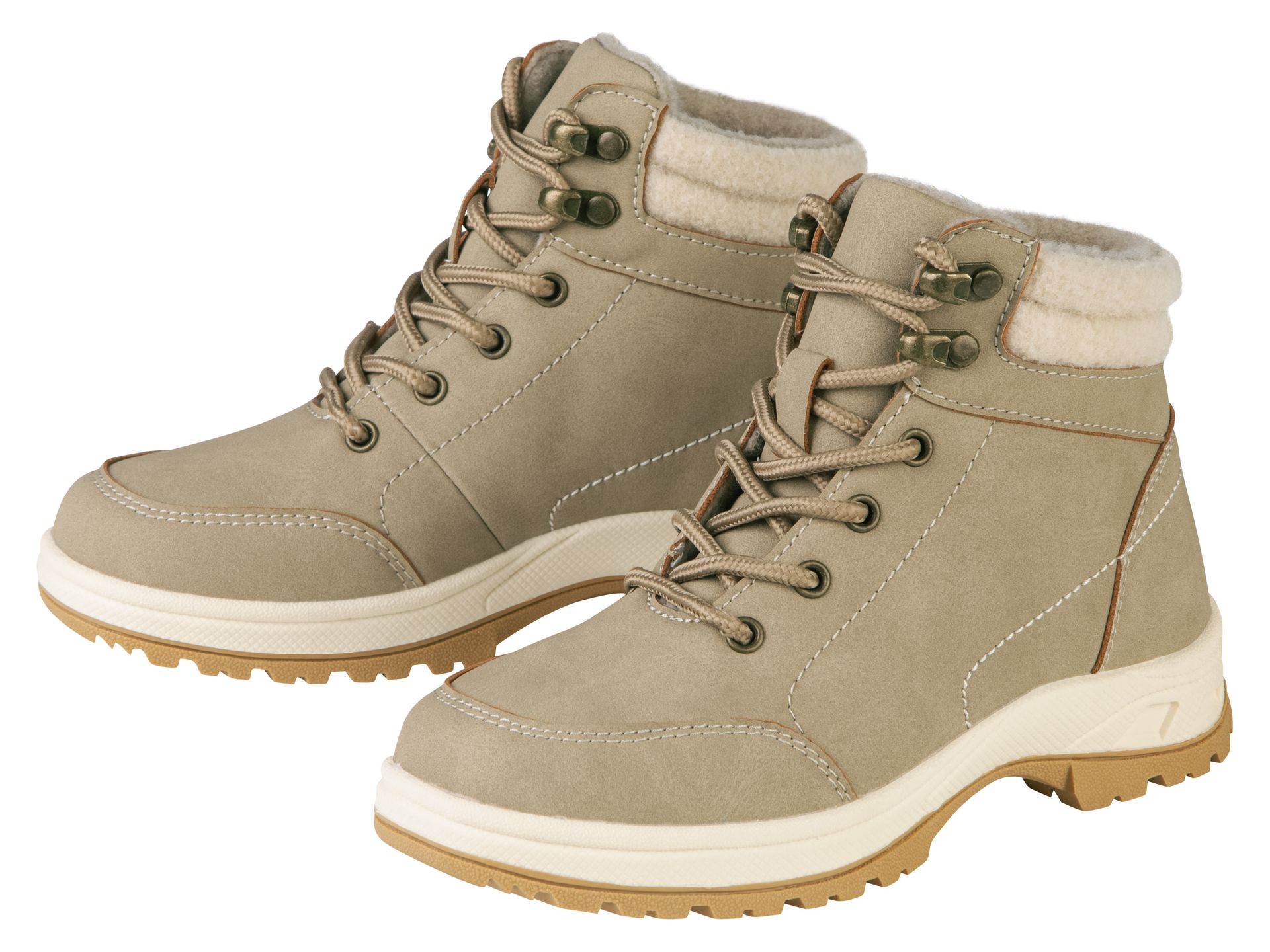 pepperts!® Buty dziecięce sznurowane (34, Szary)