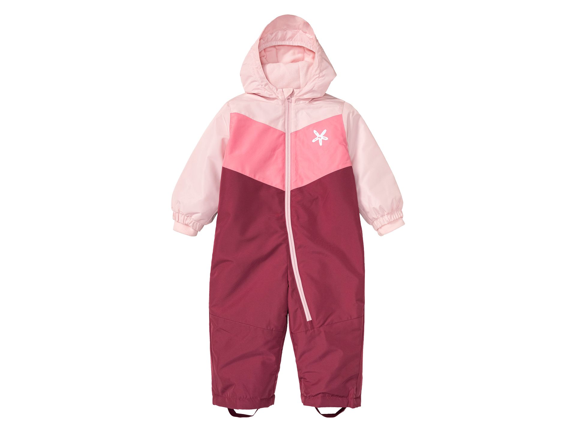 lupilu® Kombinezon zimowy dziewczęcy (86, Różowy/ciemnoróżowy)