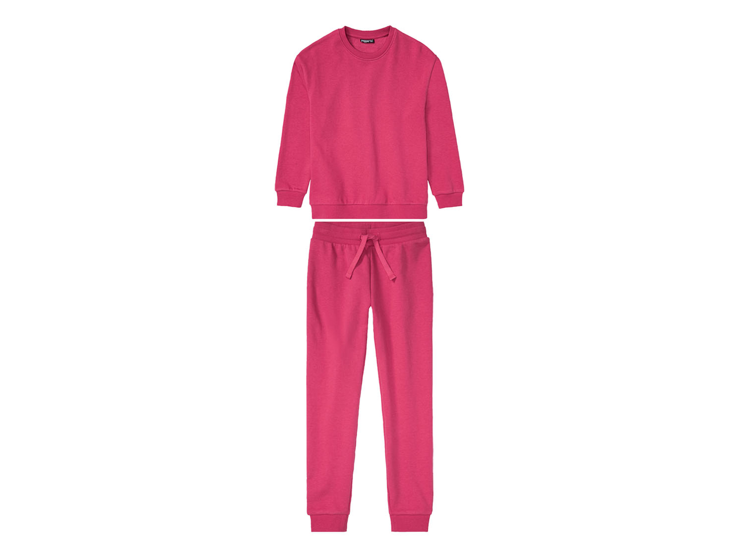 pepperts!® Dres dziewczęcy (bluza + spodnie) (Różowy, 158/164)