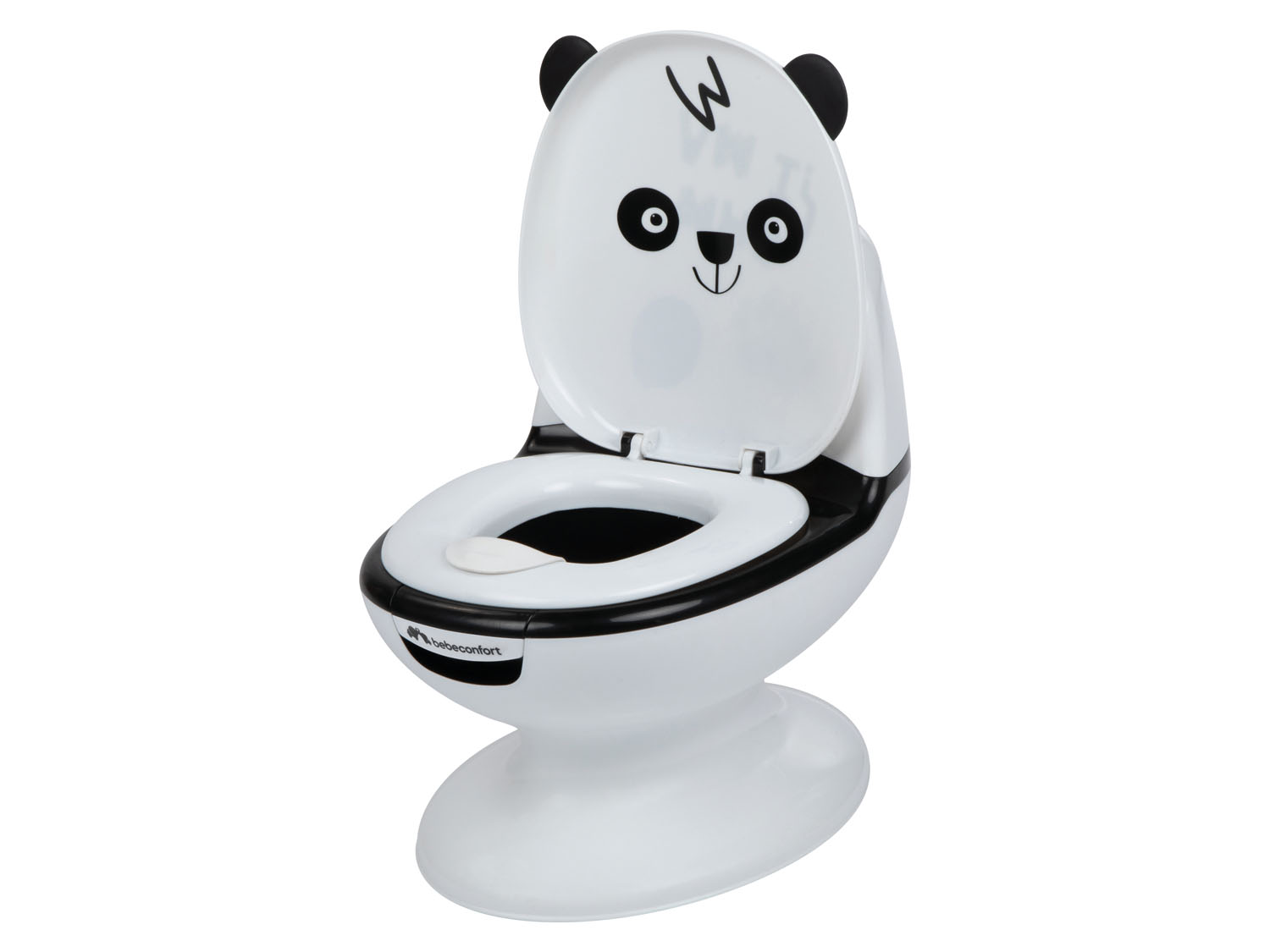 Bebeconfort Mini toaleta nocnik Panda, z odgłosami spłukiwania